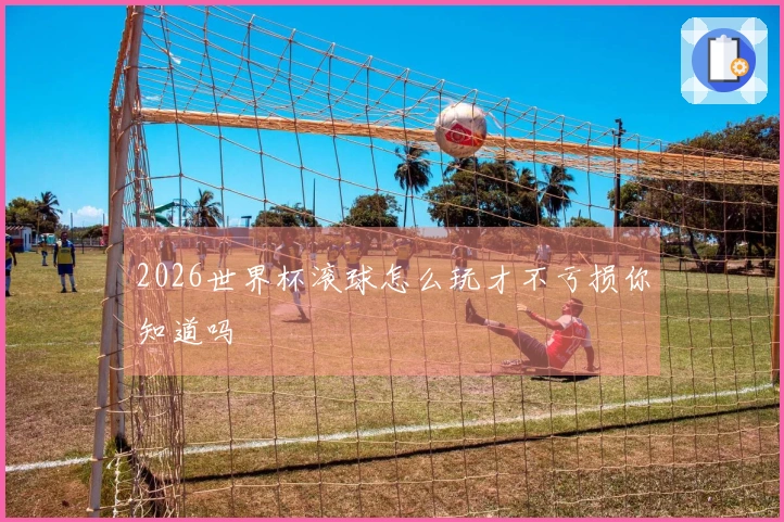 2026世界杯滚球怎么玩才不亏损你知道吗