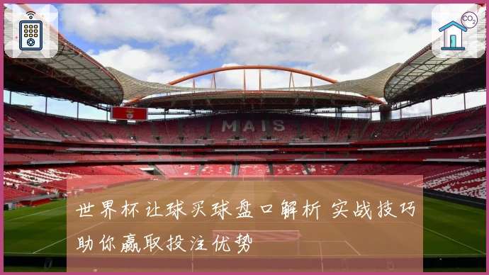 世界杯让球买球盘口解析 实战技巧助你赢取投注优势